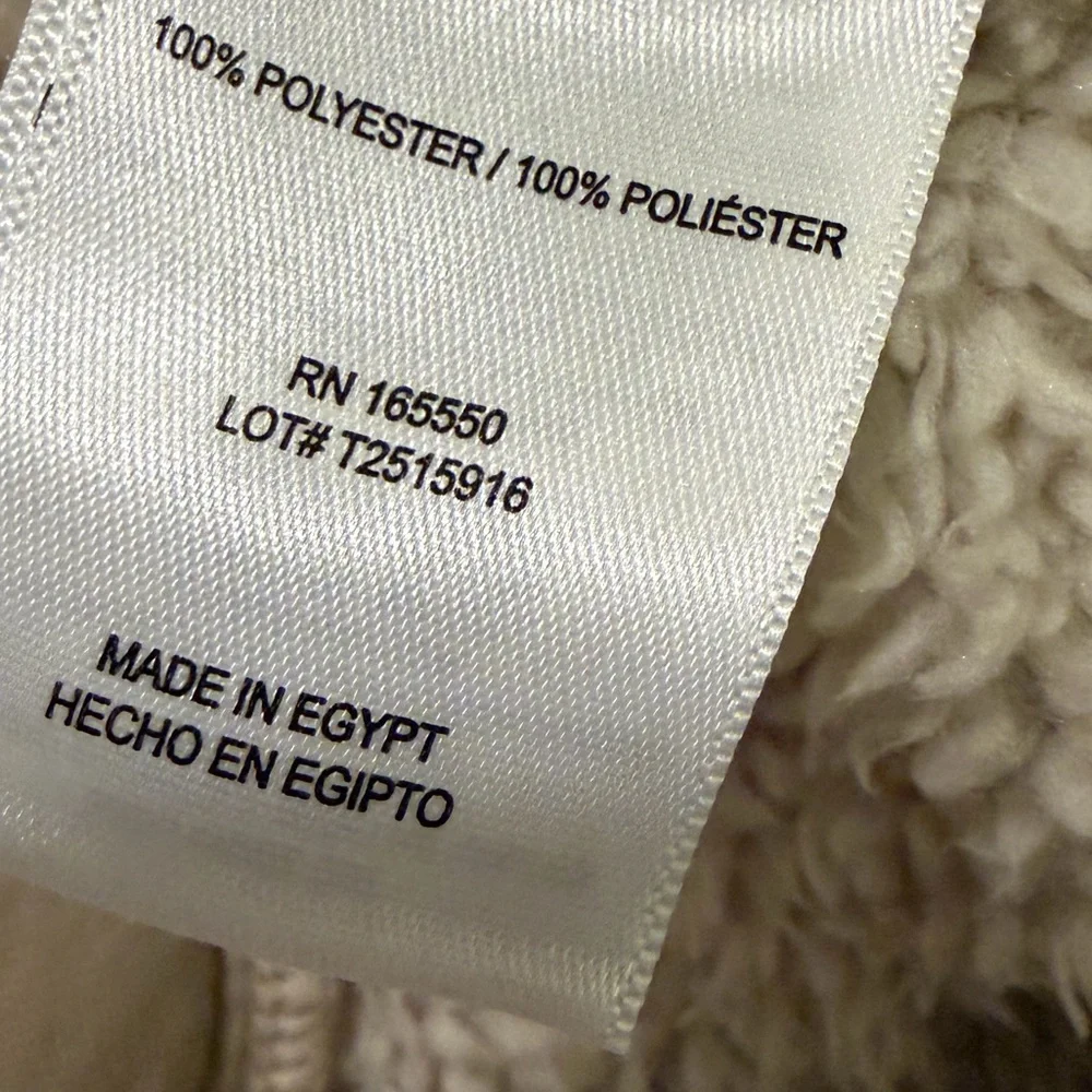 32 DEGREE HEAT QUARTER ZIP 1/4 Zip TAN COZY - Picture 4 of 7